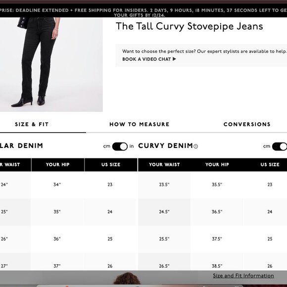 The Tall Curvy Stovepipe Jeans - Picture 5 of 6